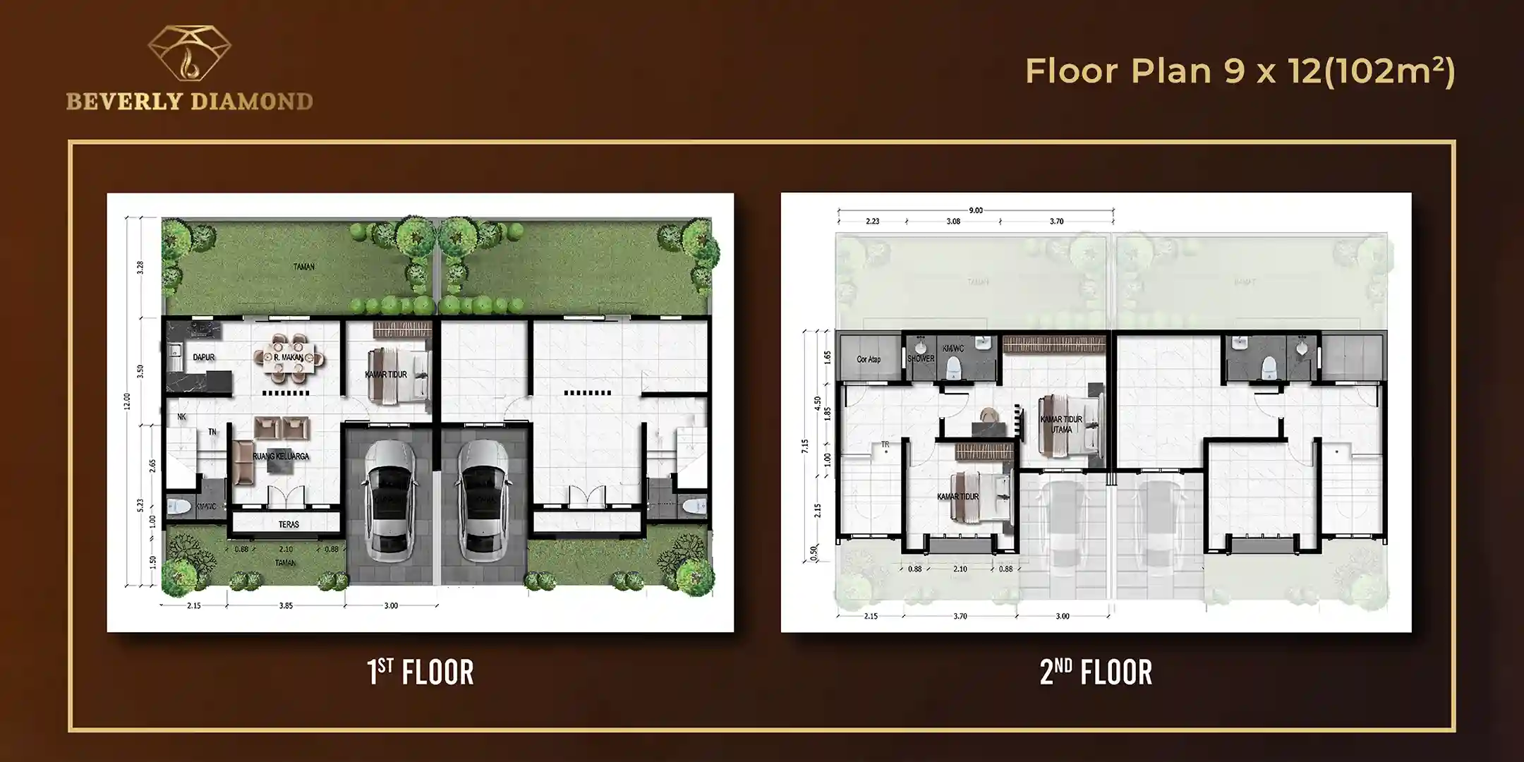 RUMAH BEVERLY DIAMOND TIPE 102