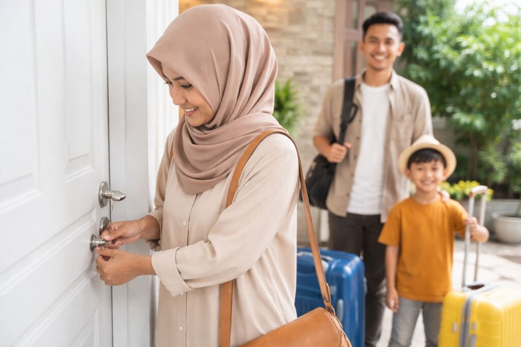 Tips Meninggalkan Rumah Saat Mudik